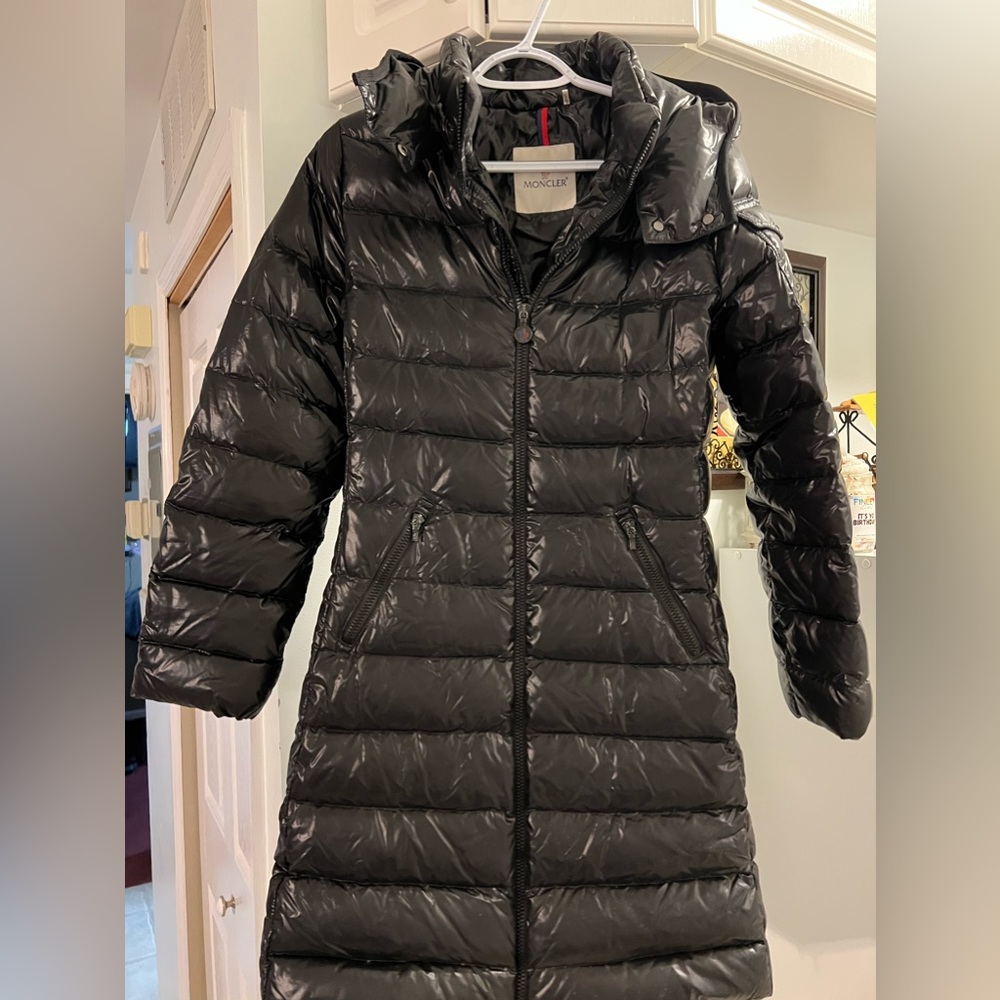MONCLER long down jacket Size 14Y girls/women